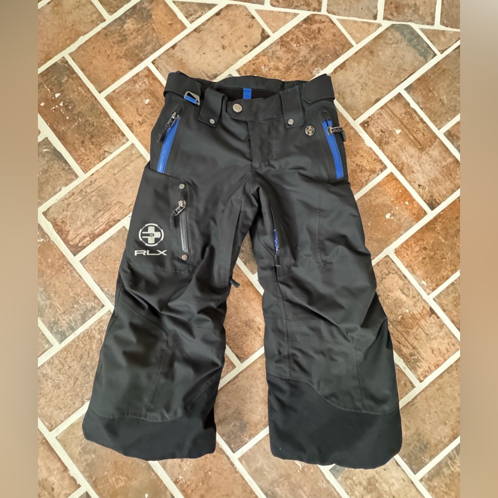 Ralph Lauren RXL Ski Snow Pants Little Boys Black Size 4/4T NWOT’s